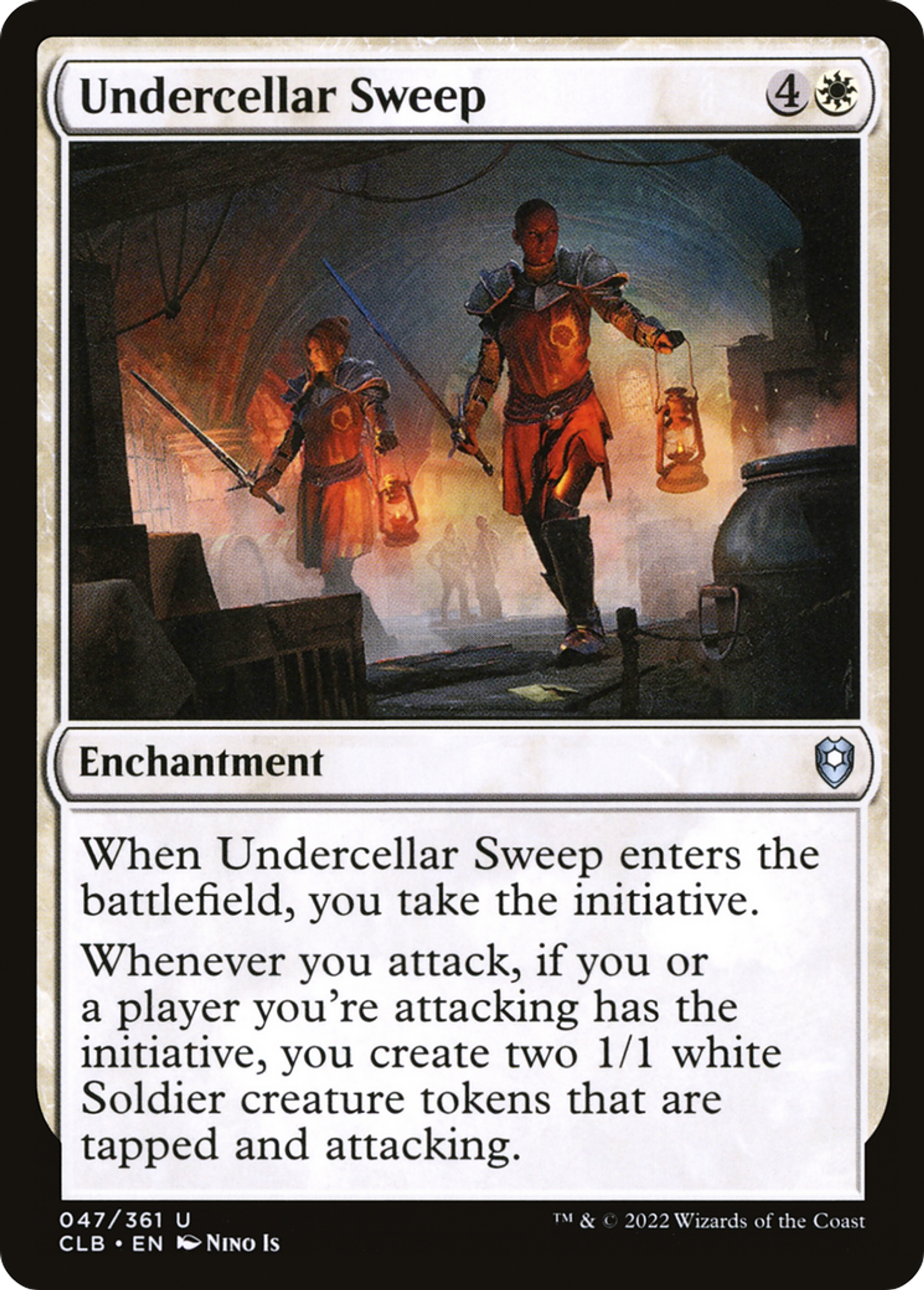 Undercellar Sweep — Commander Legends: Battle for Baldur's Gate — Magic: The Gathering