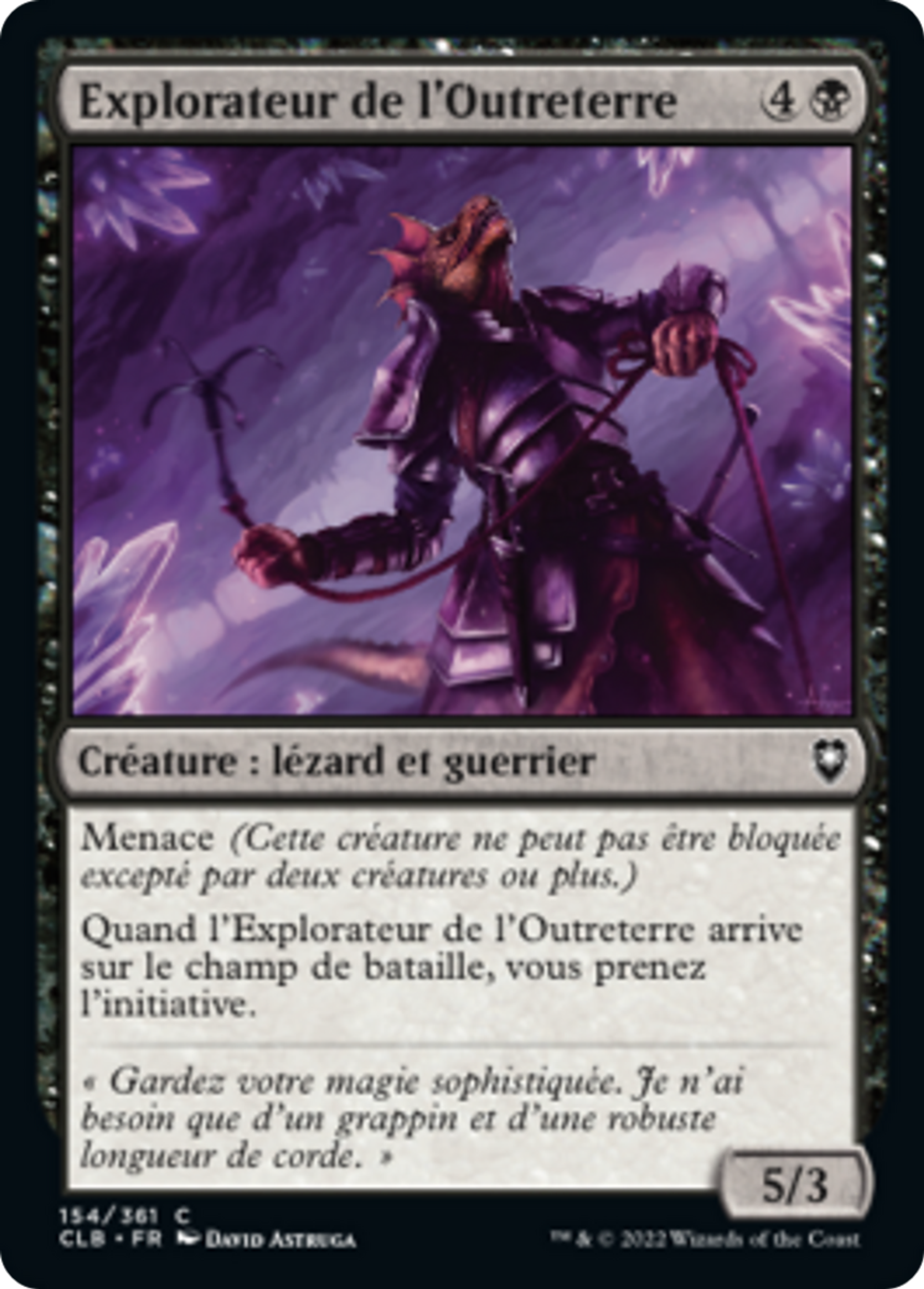 Explorateur de l'Outreterre — Commander Legends: Battle for Baldur's Gate — Magic: The Gathering
