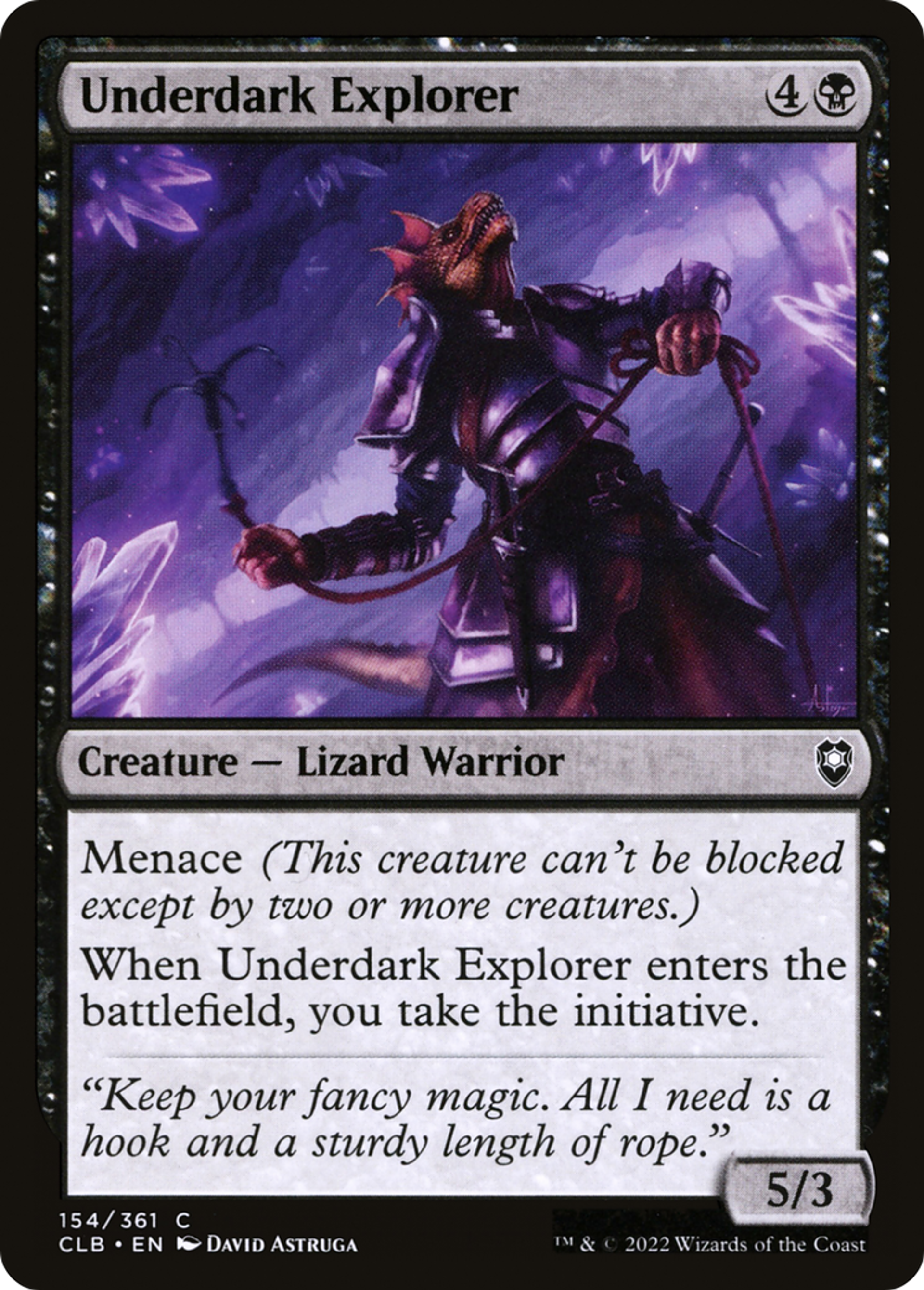 Underdark Explorer — Commander Legends: Battle for Baldur's Gate — Magic: The Gathering