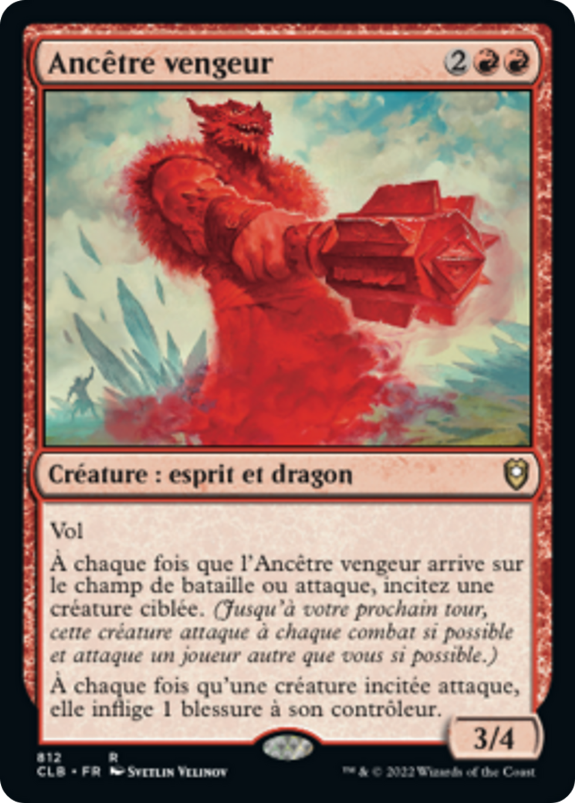 Ancêtre vengeur — Commander Legends: Battle for Baldur's Gate — Magic: The Gathering
