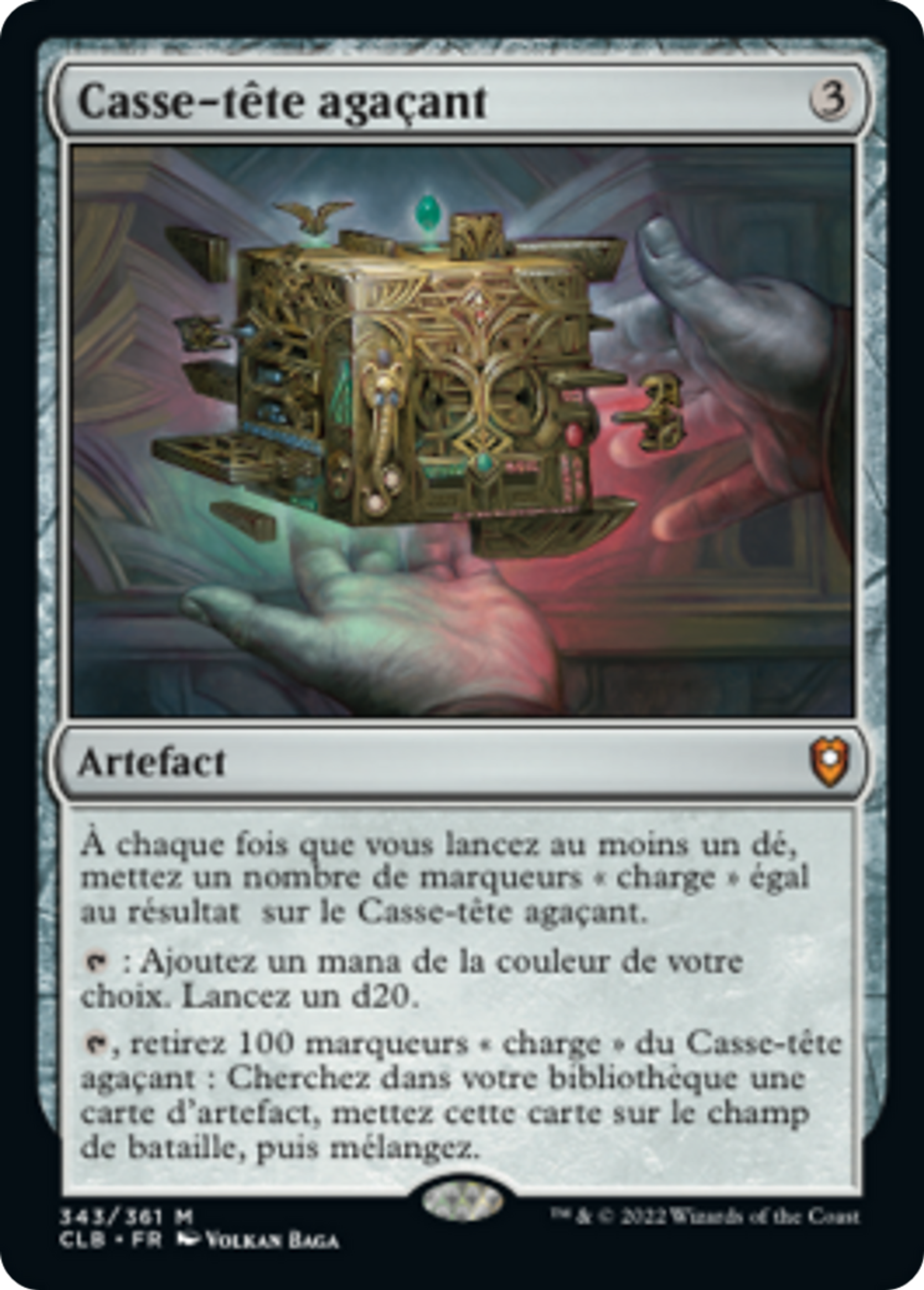 Casse-tête agaçant — Commander Legends: Battle for Baldur's Gate — Magic: The Gathering