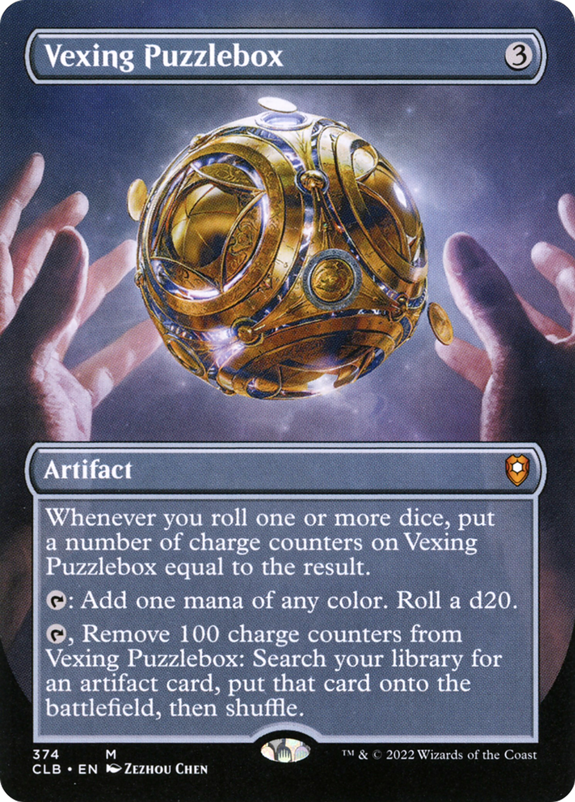 Vexing Puzzlebox — Commander Legends: Battle for Baldur's Gate — Magic: The Gathering