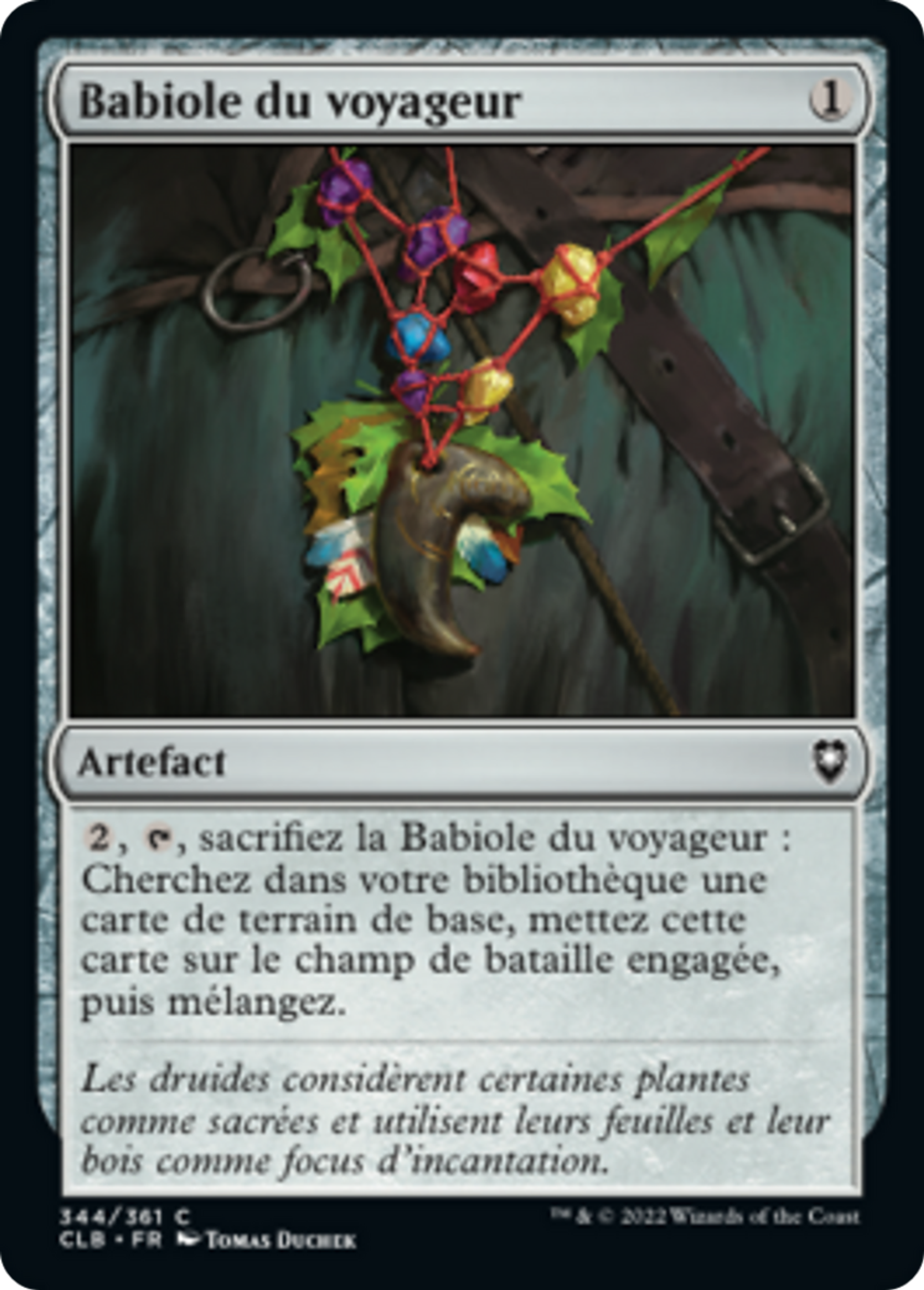 Babiole du voyageur — Commander Legends: Battle for Baldur's Gate — Magic: The Gathering