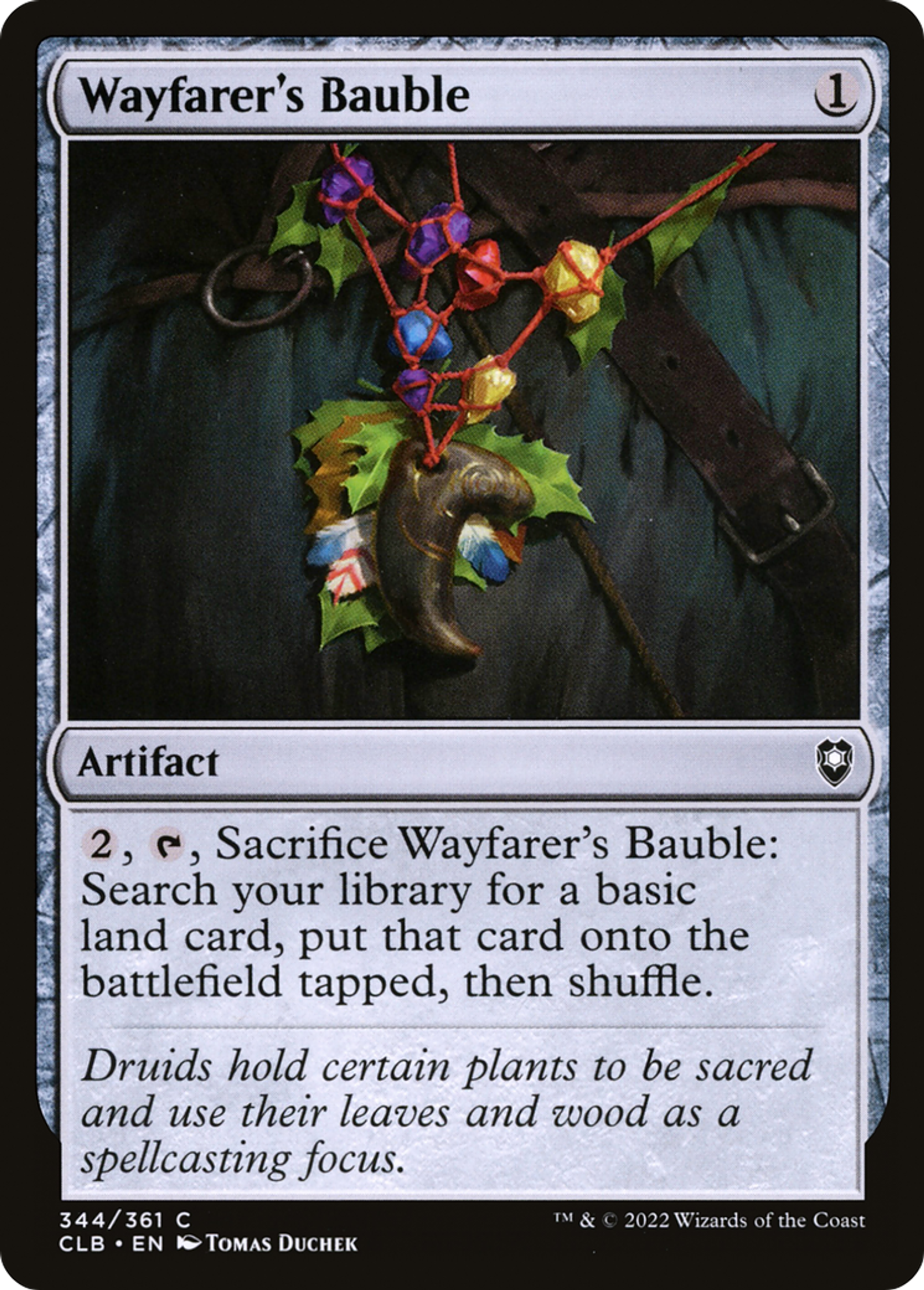 Wayfarer's Bauble — Commander Legends: Battle for Baldur's Gate — Magic: The Gathering
