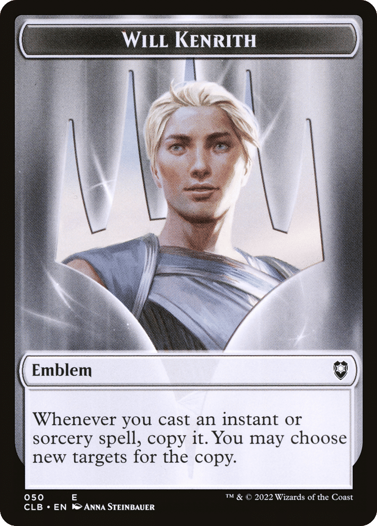 Will Kenrith Emblem — Commander Legends: Battle for Baldur's Gate — Magic: The Gathering