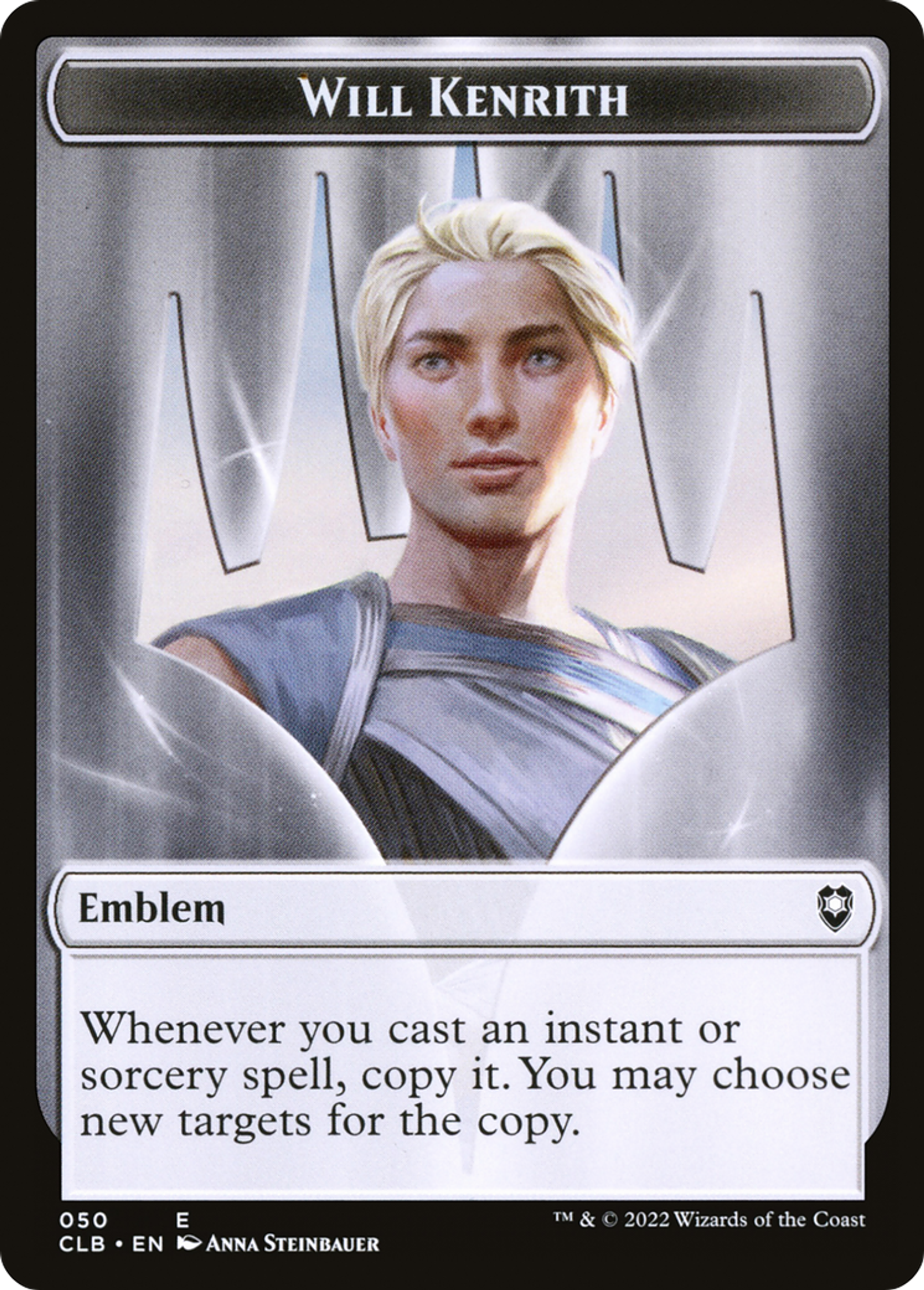 Will Kenrith Emblem — Commander Legends: Battle for Baldur's Gate — Magic: The Gathering