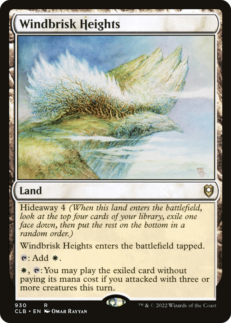 Windbrisk Heights — Commander Legends: Battle for Baldur's Gate — Magic: The Gathering
