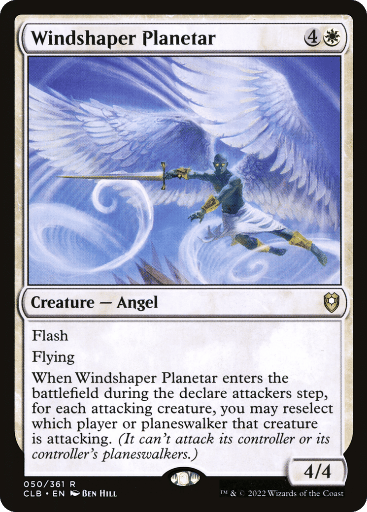 Windshaper Planetar — Commander Legends: Battle for Baldur's Gate — Magic: The Gathering
