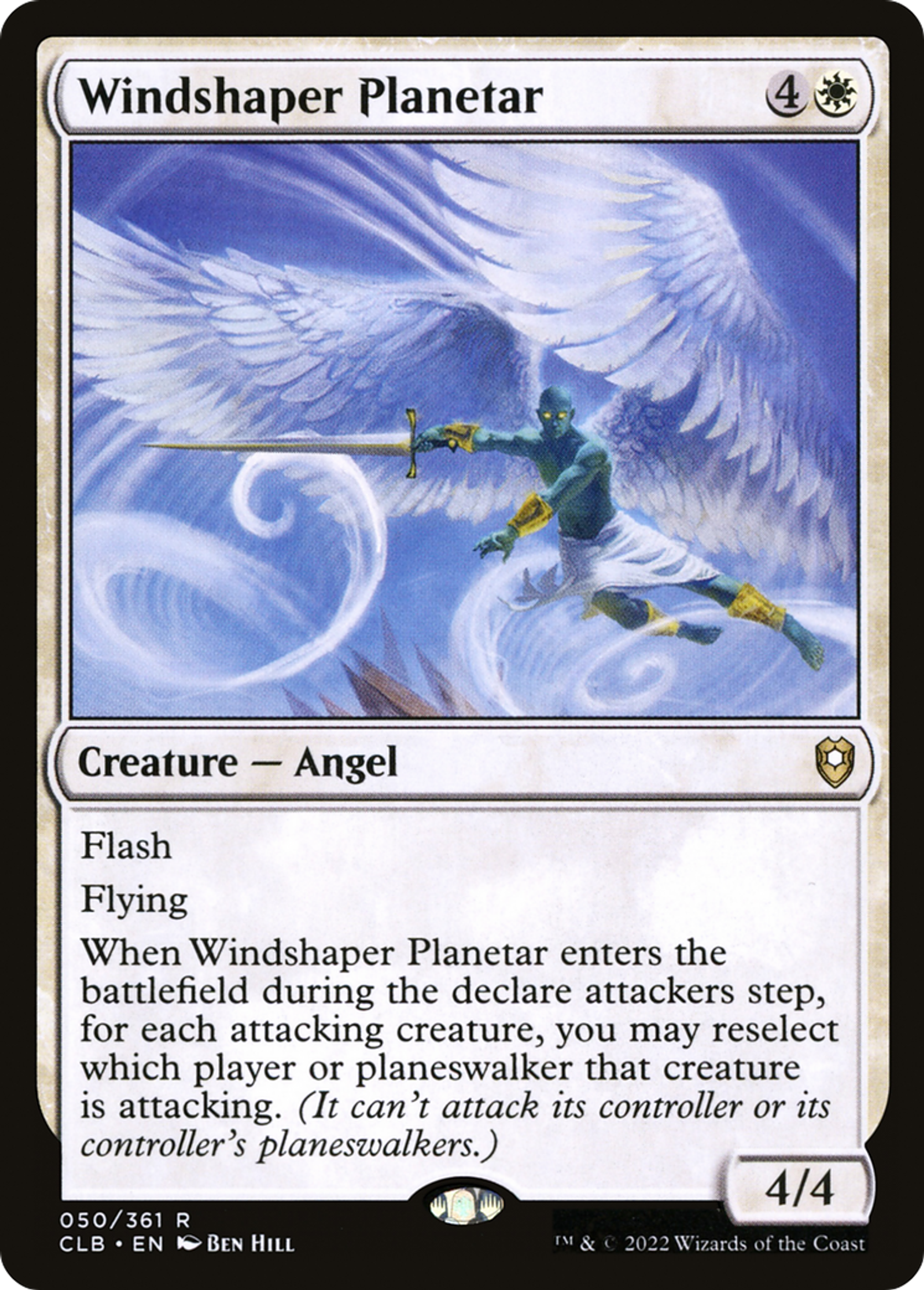Windshaper Planetar — Commander Legends: Battle for Baldur's Gate — Magic: The Gathering
