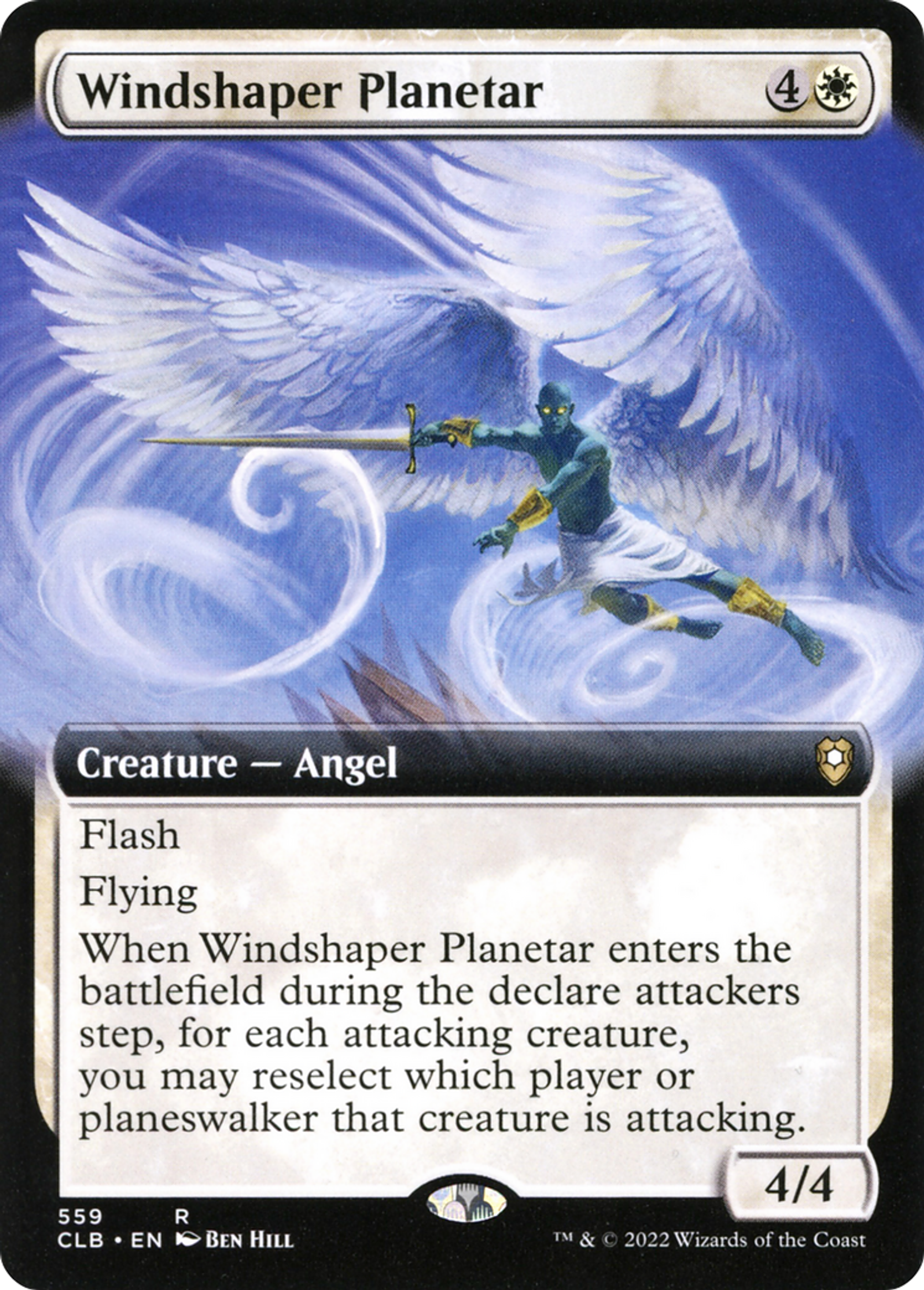 Windshaper Planetar — Commander Legends: Battle for Baldur's Gate — Magic: The Gathering