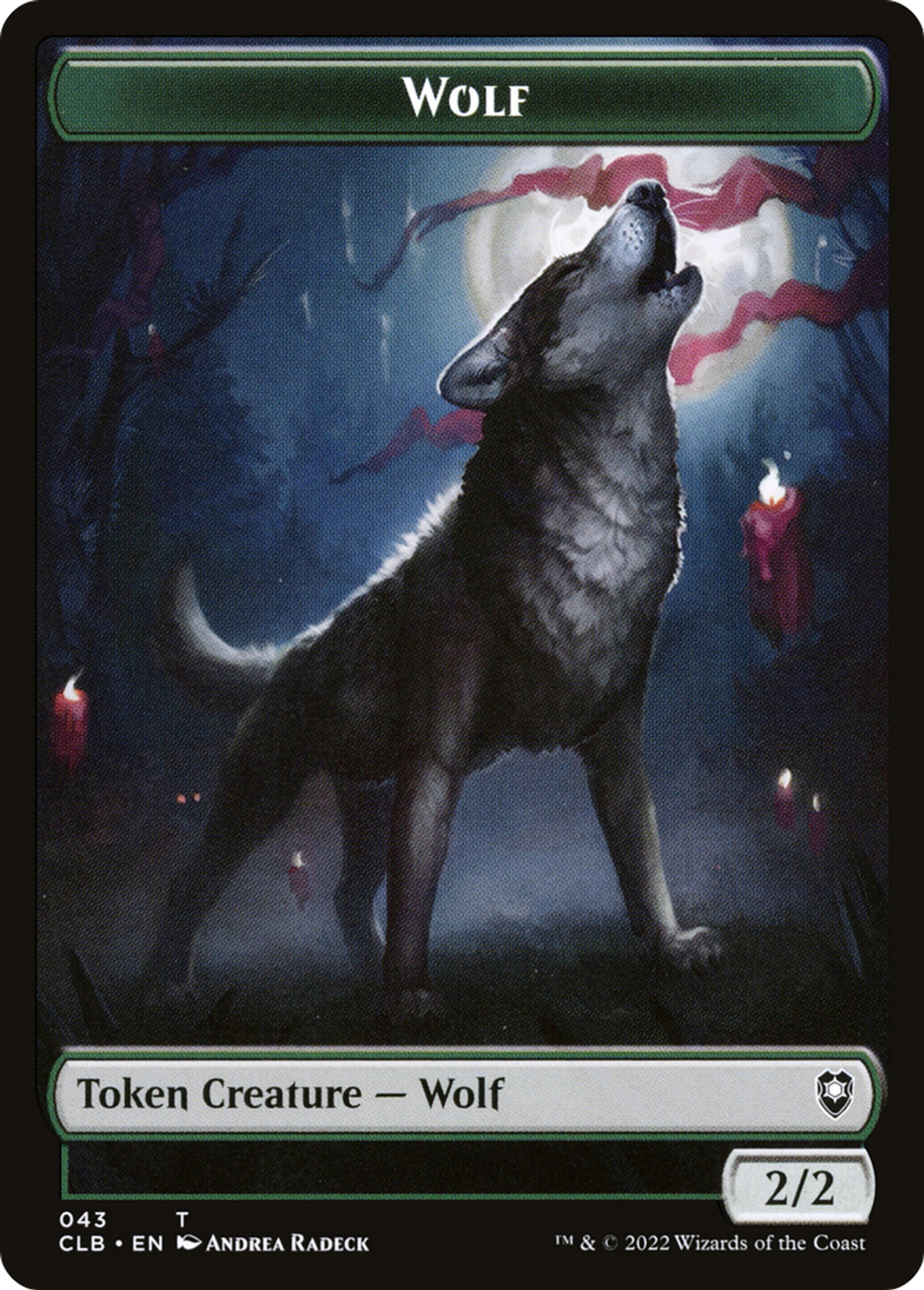 Wolf — Commander Legends: Battle for Baldur's Gate — Magic: The Gathering