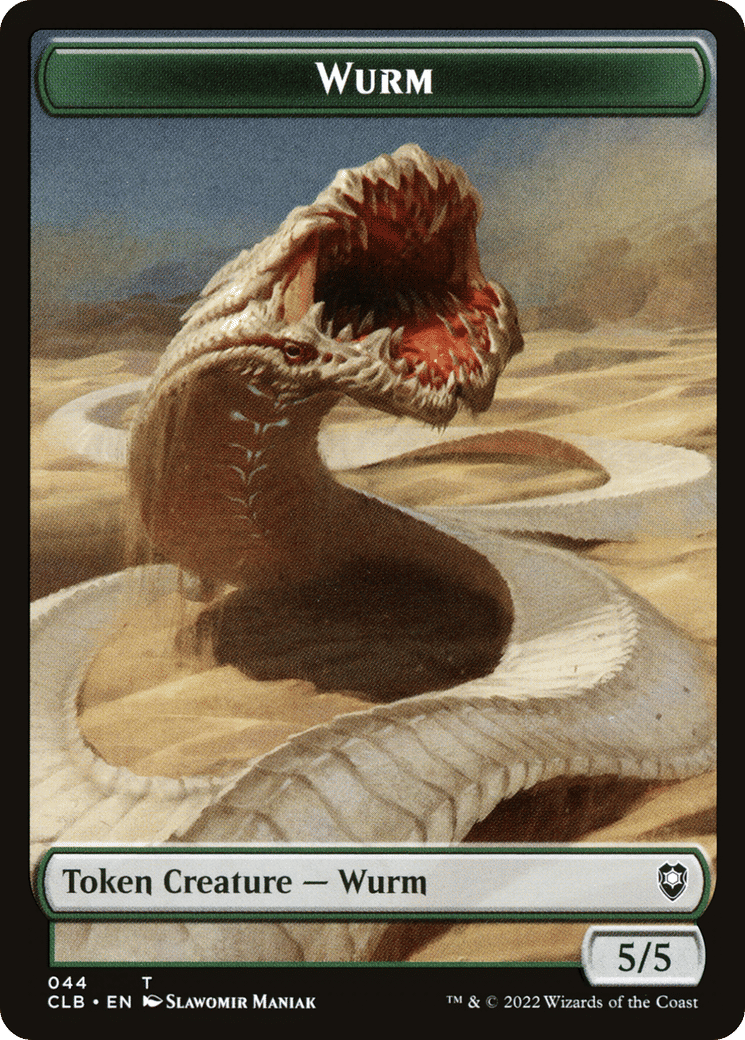 Wurm — Commander Legends: Battle for Baldur's Gate — Magic: The Gathering