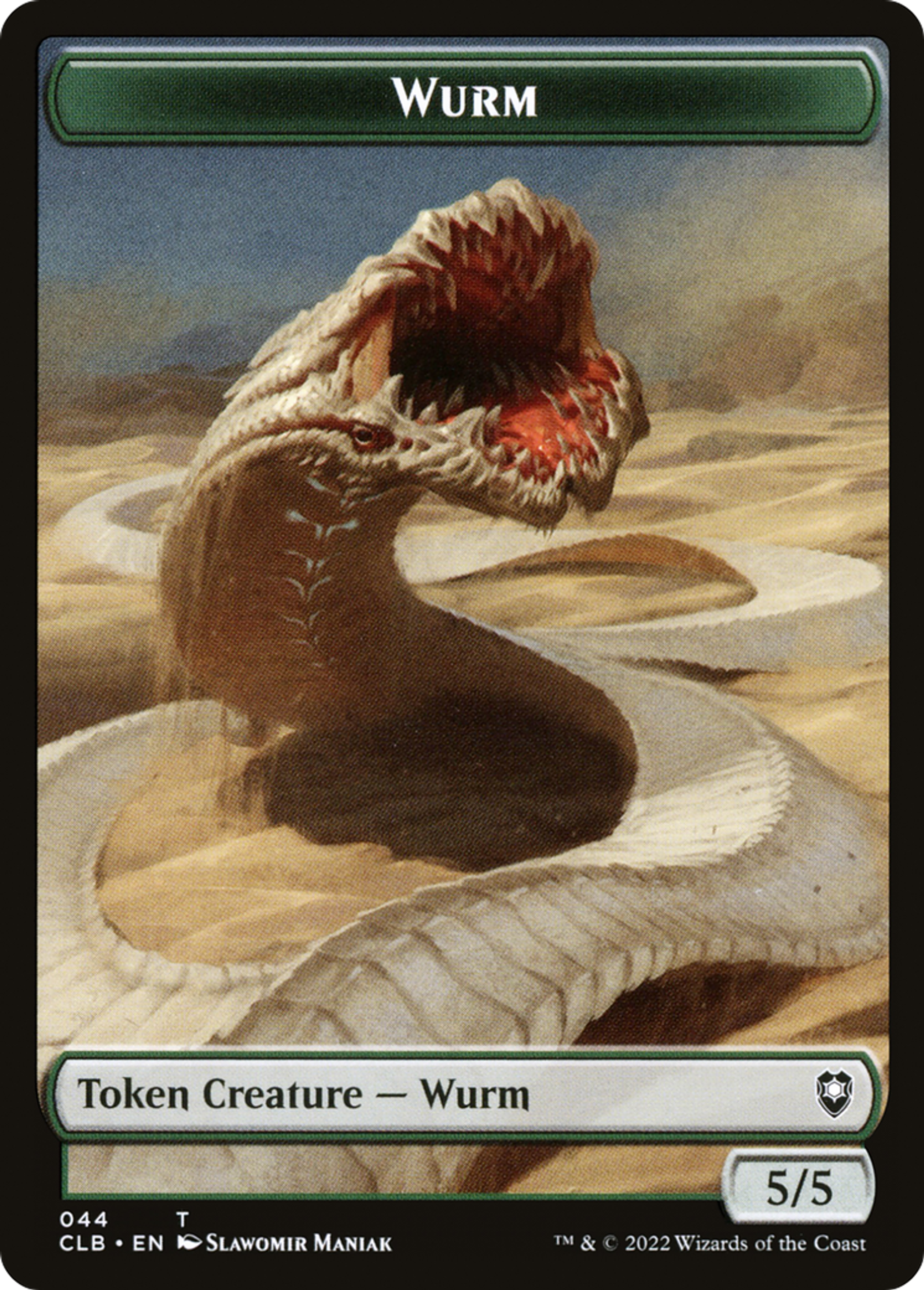 Wurm — Commander Legends: Battle for Baldur's Gate — Magic: The Gathering