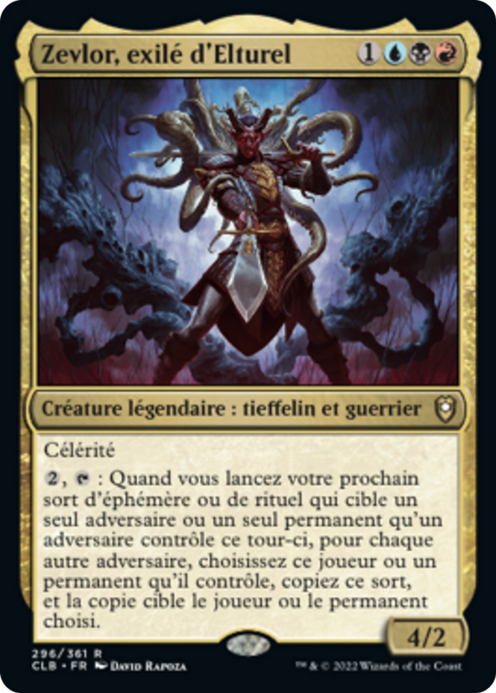 Zevlor, exilé d'Elturel — Commander Legends: Battle for Baldur's Gate — Magic: The Gathering