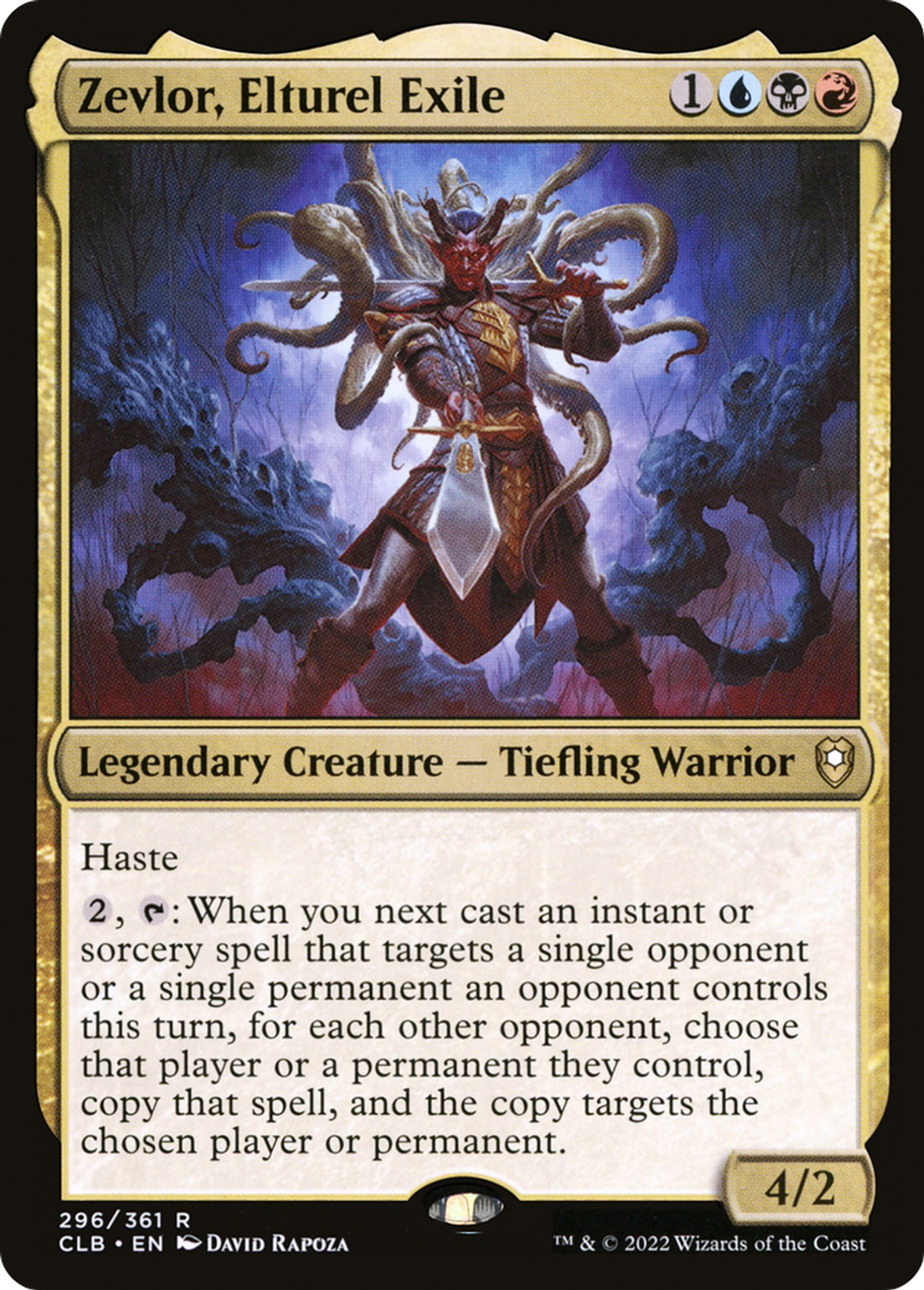 Zevlor, Elturel Exile — Commander Legends: Battle for Baldur's Gate — Magic: The Gathering