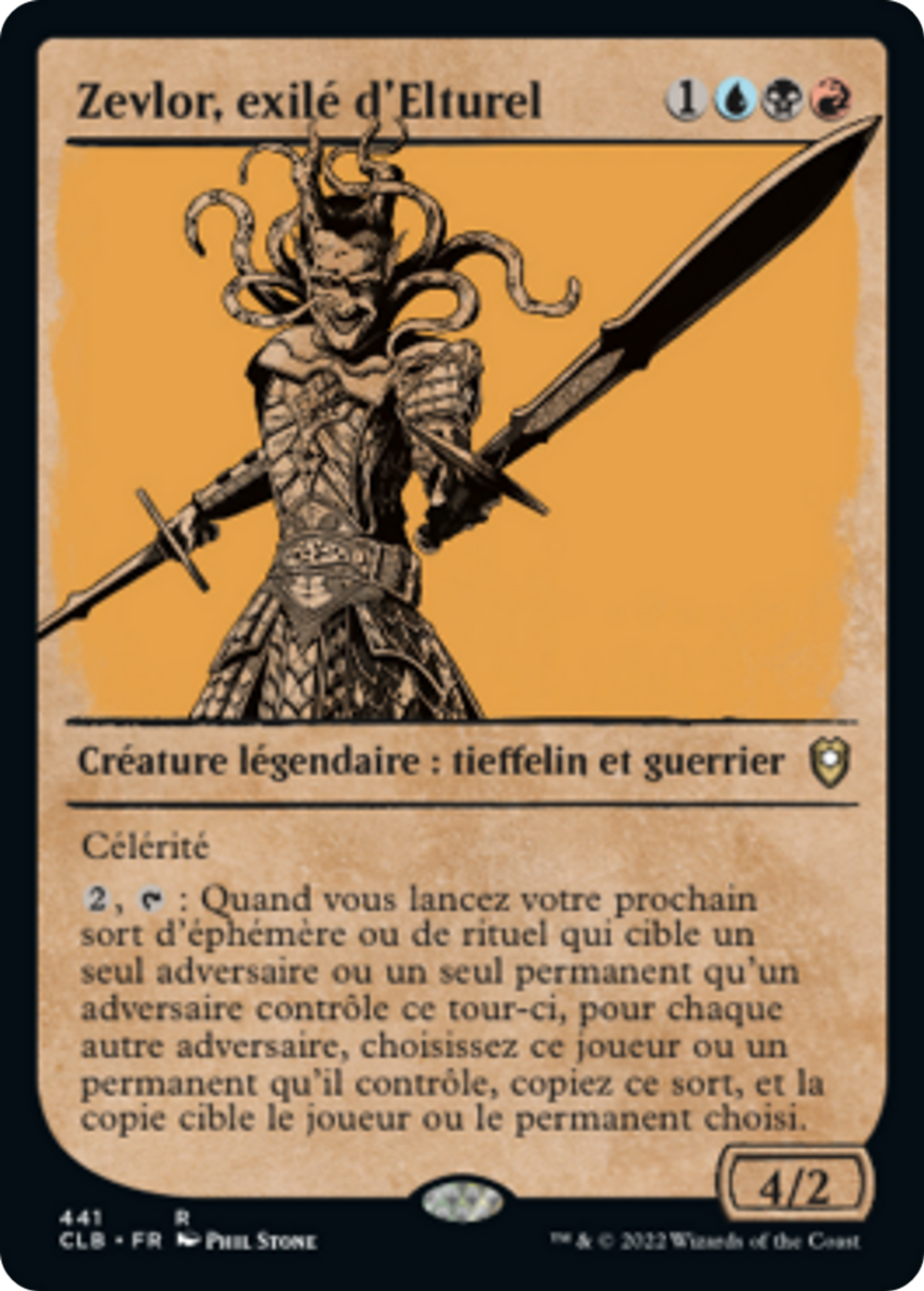 Zevlor, exilé d'Elturel — Commander Legends: Battle for Baldur's Gate — Magic: The Gathering