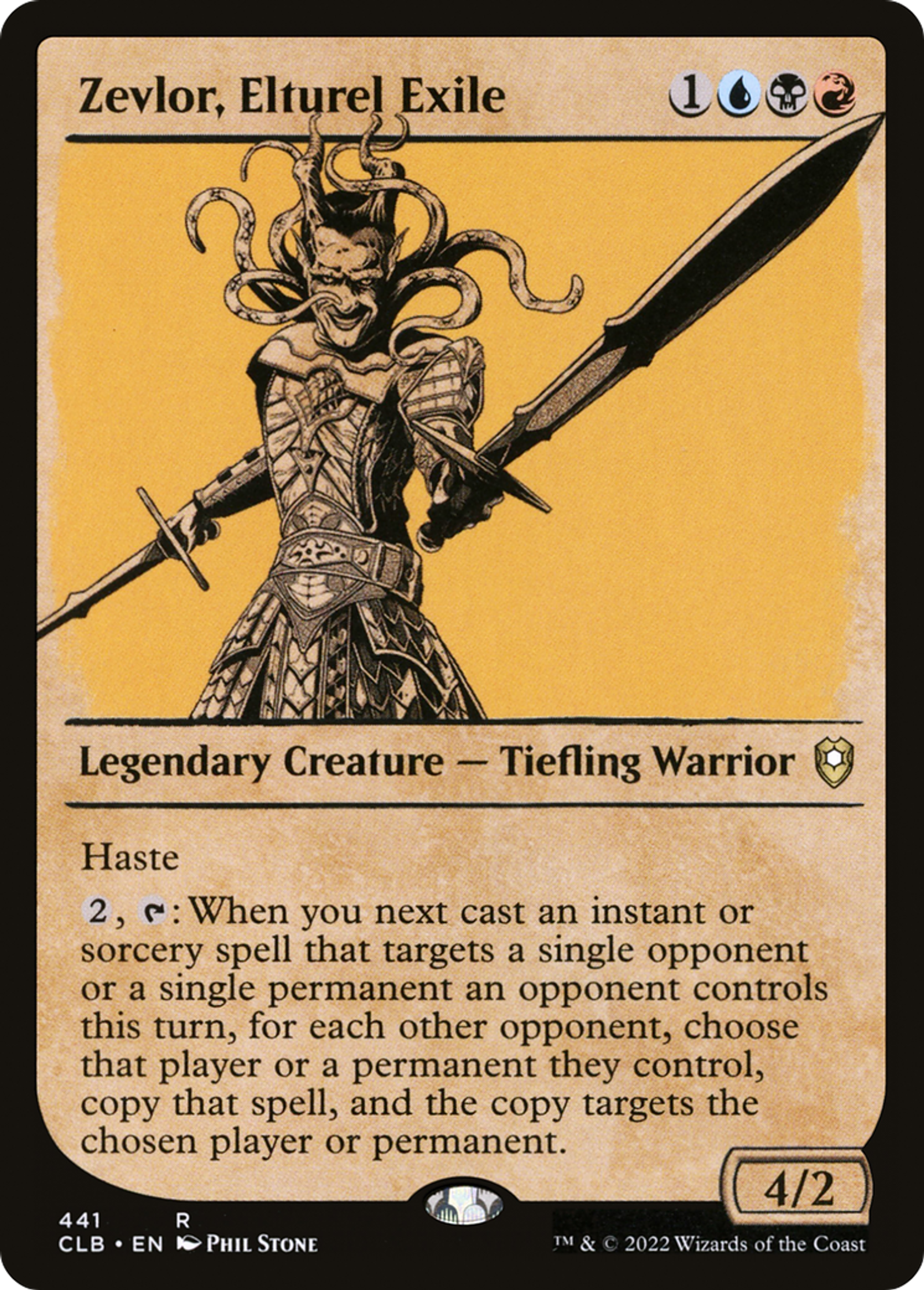 Zevlor, Elturel Exile — Commander Legends: Battle for Baldur's Gate — Magic: The Gathering