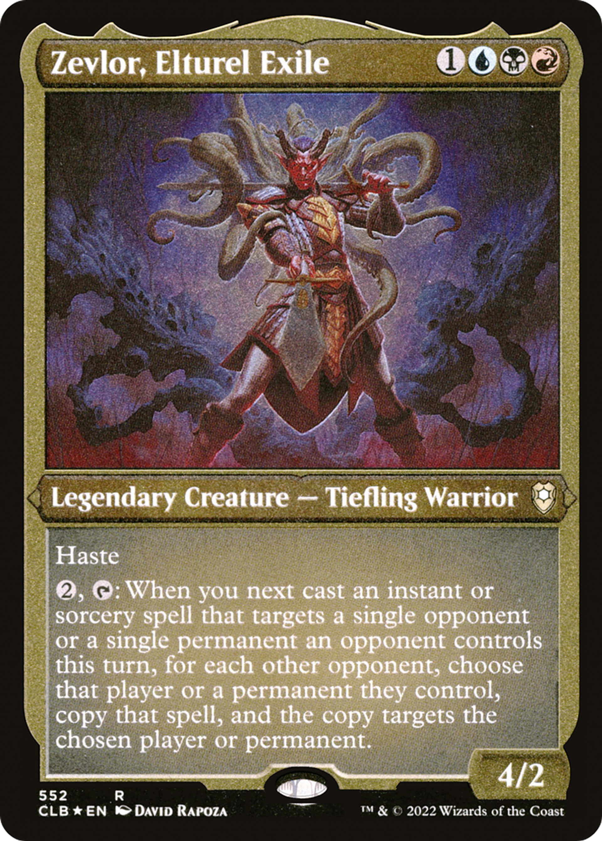 Zevlor, Elturel Exile — Commander Legends: Battle for Baldur's Gate — Magic: The Gathering
