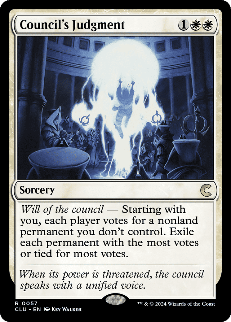 Council's Judgment — Ravnica: Clue Edition — Magic: The Gathering