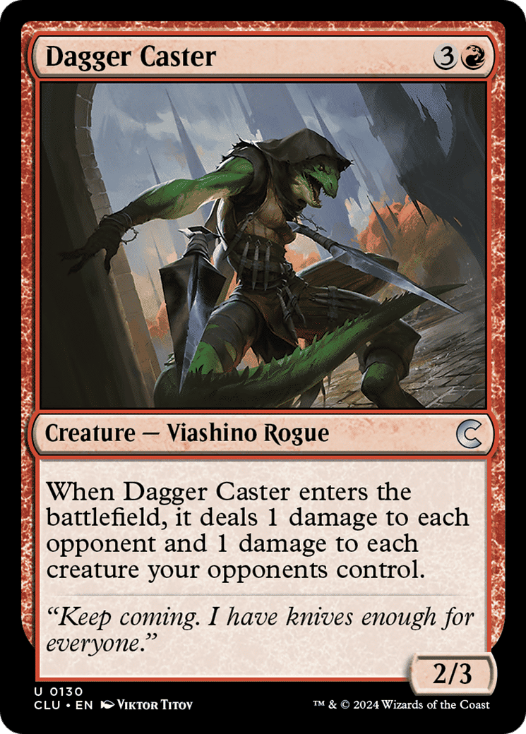 Dagger Caster — Ravnica: Clue Edition — Magic: The Gathering