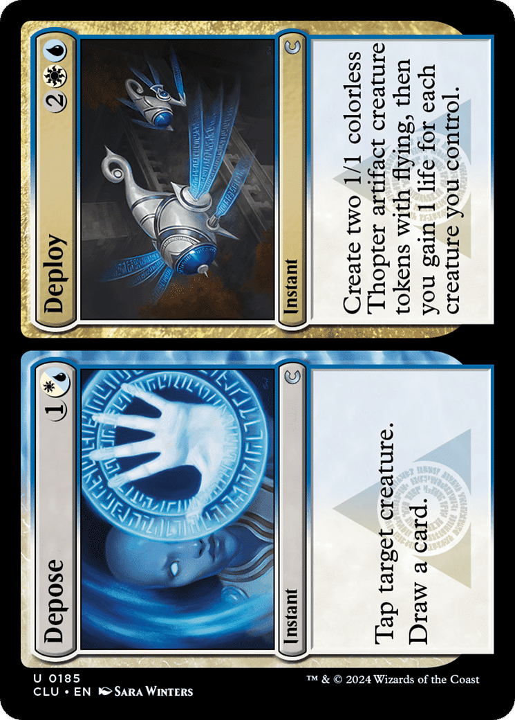 Depose // Deploy — Ravnica: Clue Edition — Magic: The Gathering