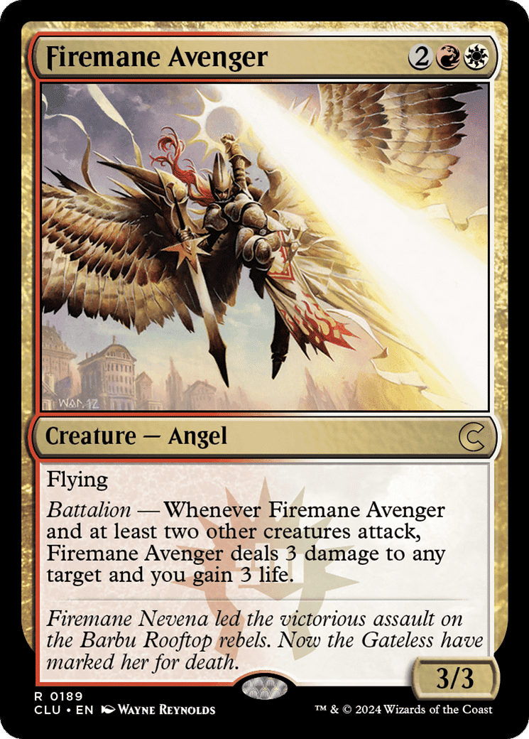 Vengeresse crinefeu — Ravnica: Clue Edition — Magic: The Gathering