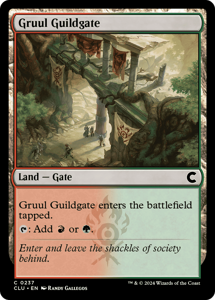 Porte de la guilde de Gruul — Ravnica: Clue Edition — Magic: The Gathering