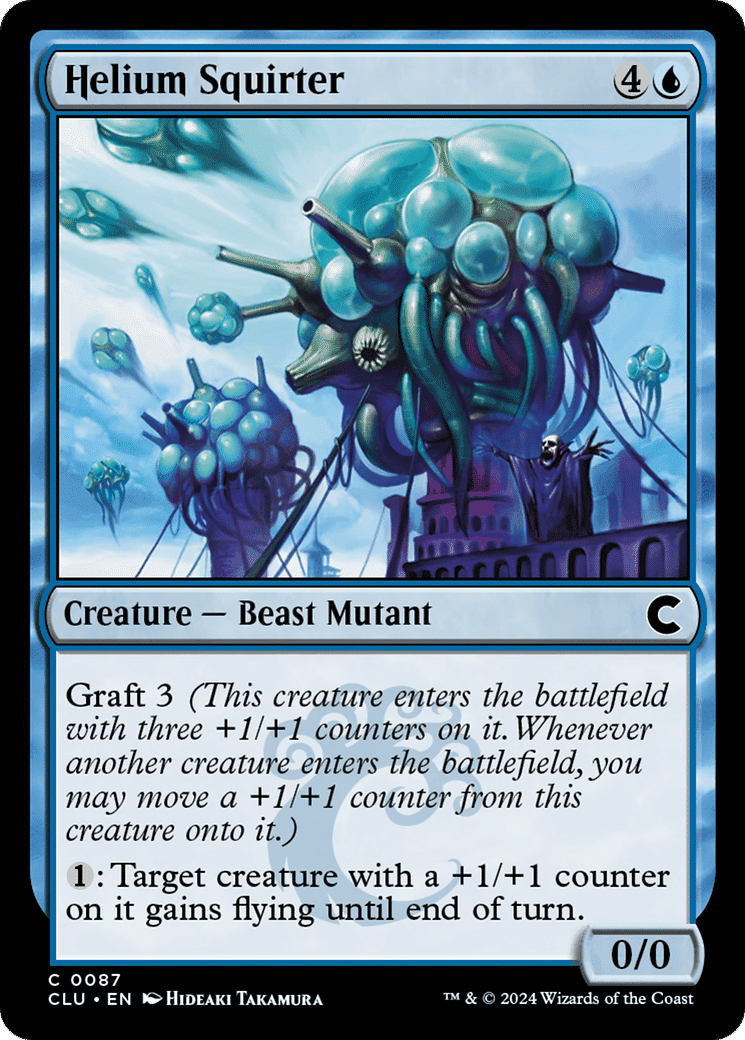 Helium Squirter — Ravnica: Clue Edition — Magic: The Gathering
