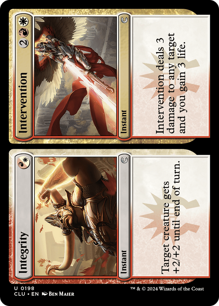 Integrity // Intervention — Ravnica: Clue Edition — Magic: The Gathering