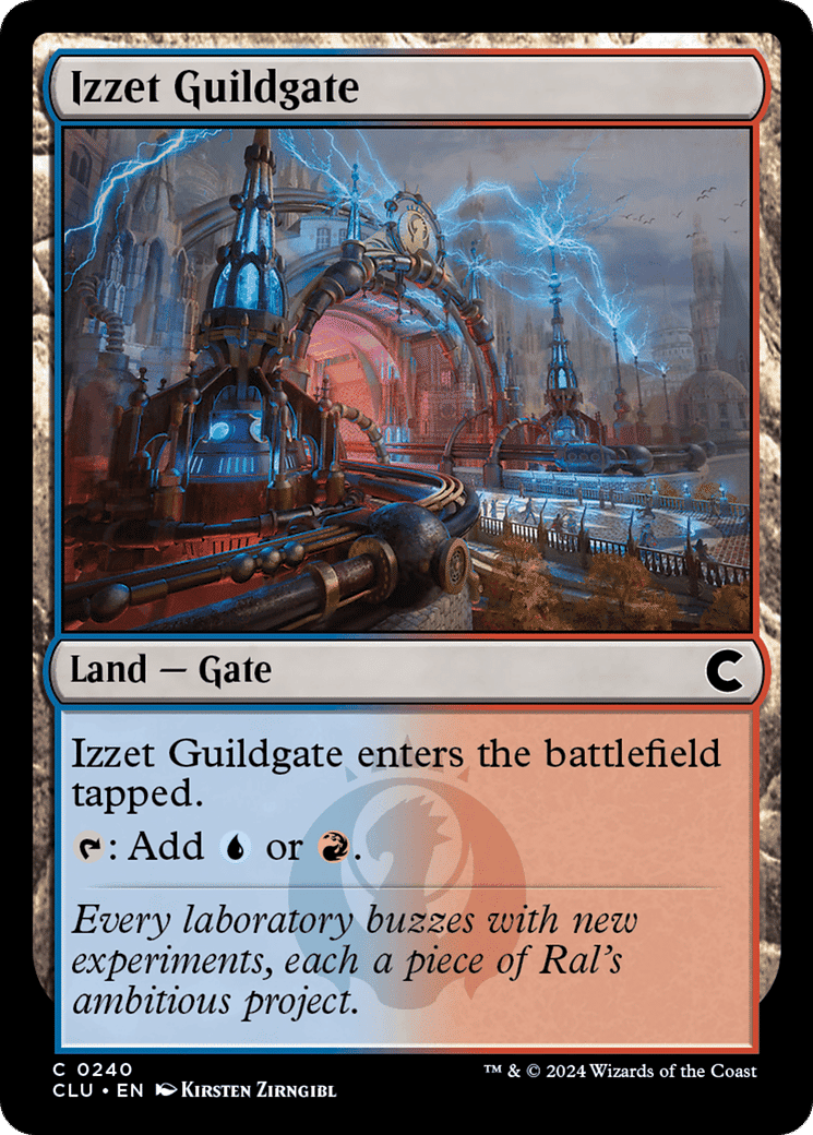 Izzet Guildgate — Ravnica: Clue Edition — Magic: The Gathering