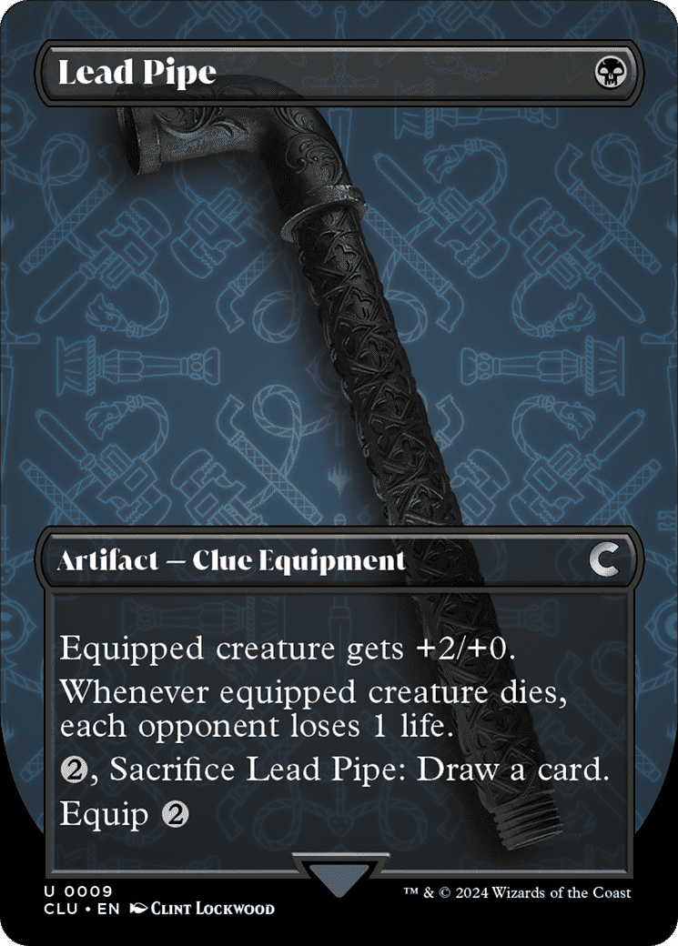 Lead Pipe — Ravnica: Clue Edition — Magic: The Gathering