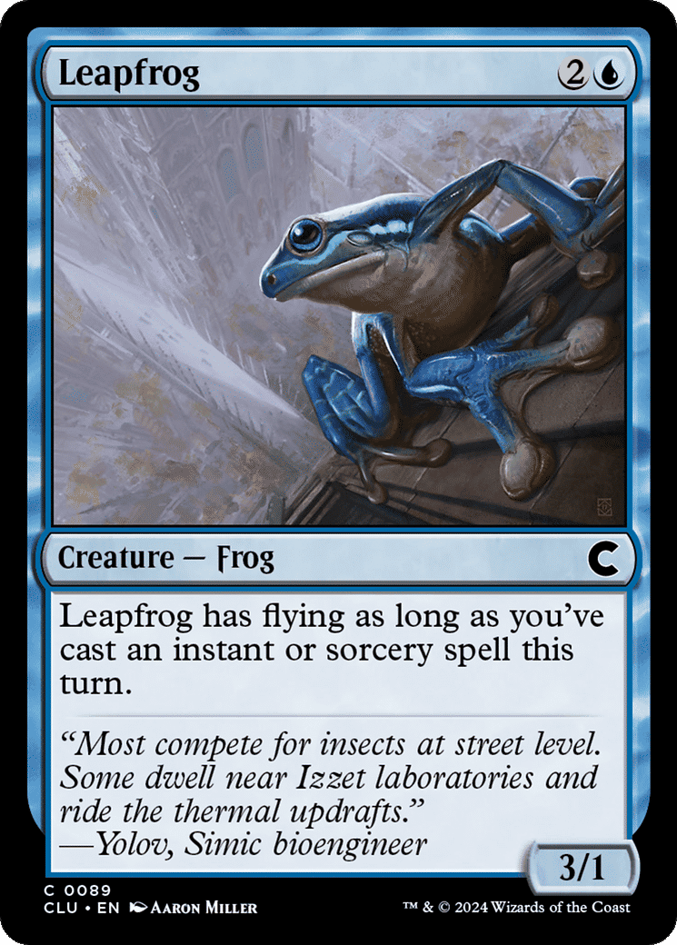 Leapfrog — Ravnica: Clue Edition — Magic: The Gathering