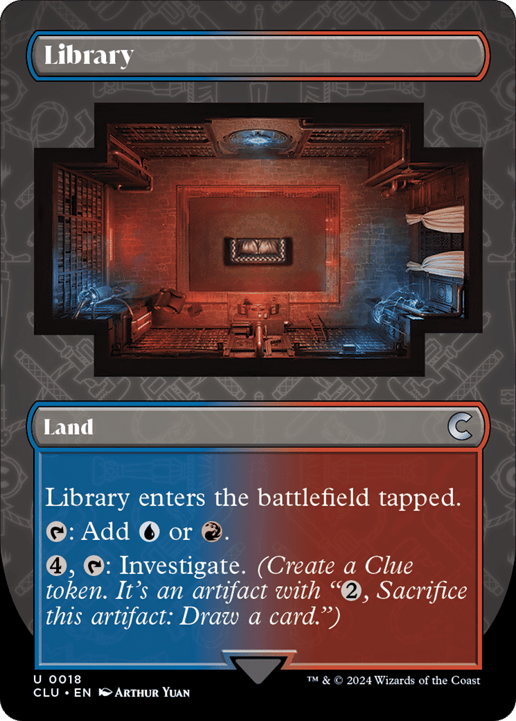 Library — Ravnica: Clue Edition — Magic: The Gathering