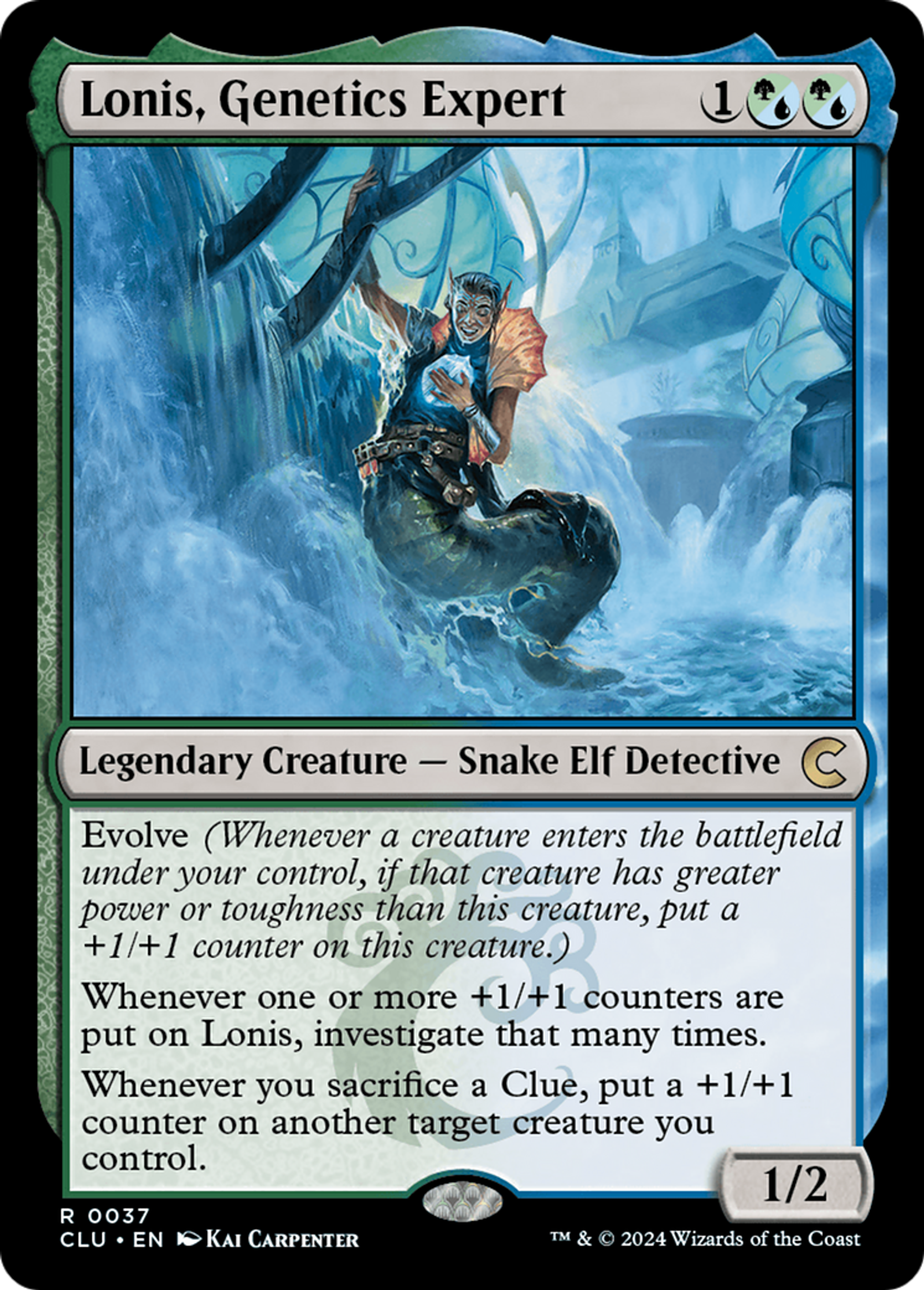 Lonis, Genetics Expert — Ravnica: Clue Edition — Magic: The Gathering
