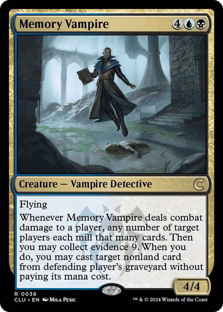 Memory Vampire — Ravnica: Clue Edition — Magic: The Gathering