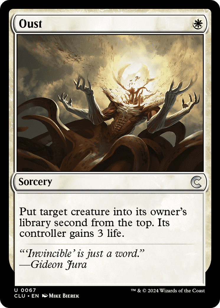 Oust — Ravnica: Clue Edition — Magic: The Gathering