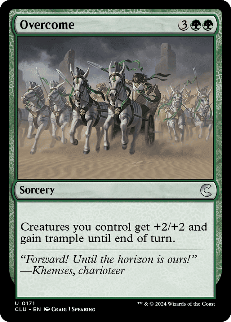 Overcome — Ravnica: Clue Edition — Magic: The Gathering
