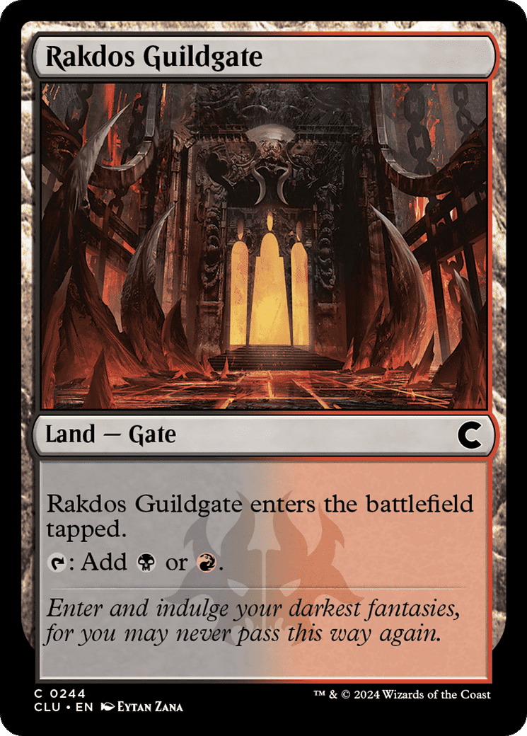 Rakdos Guildgate — Ravnica: Clue Edition — Magic: The Gathering