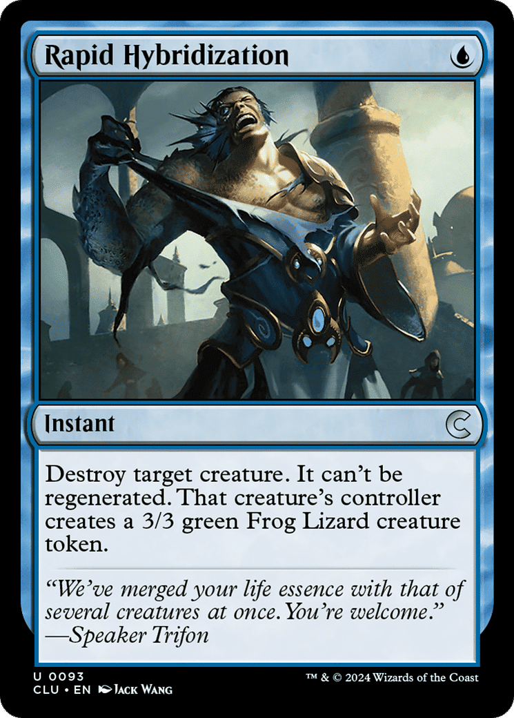 Rapid Hybridization — Ravnica: Clue Edition — Magic: The Gathering
