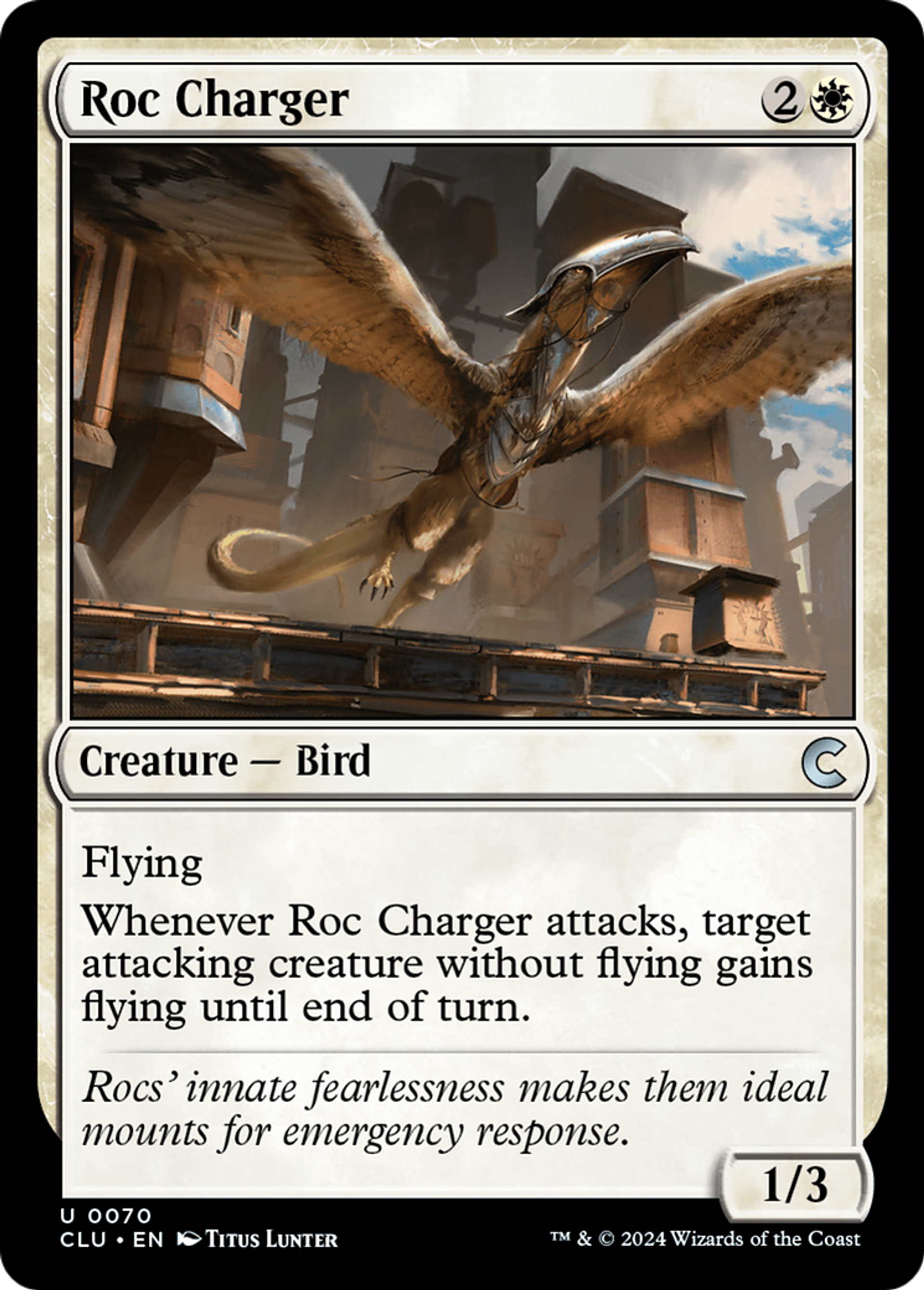 Roc Charger — Ravnica: Clue Edition — Magic: The Gathering