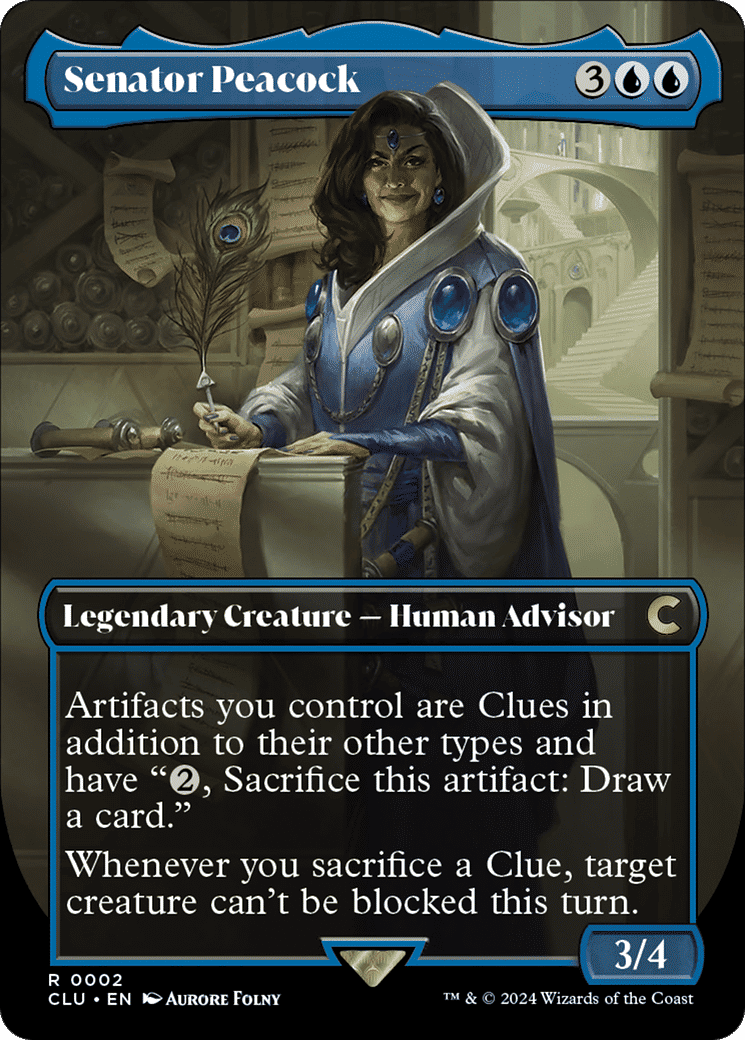 Senator Peacock — Ravnica: Clue Edition — Magic: The Gathering