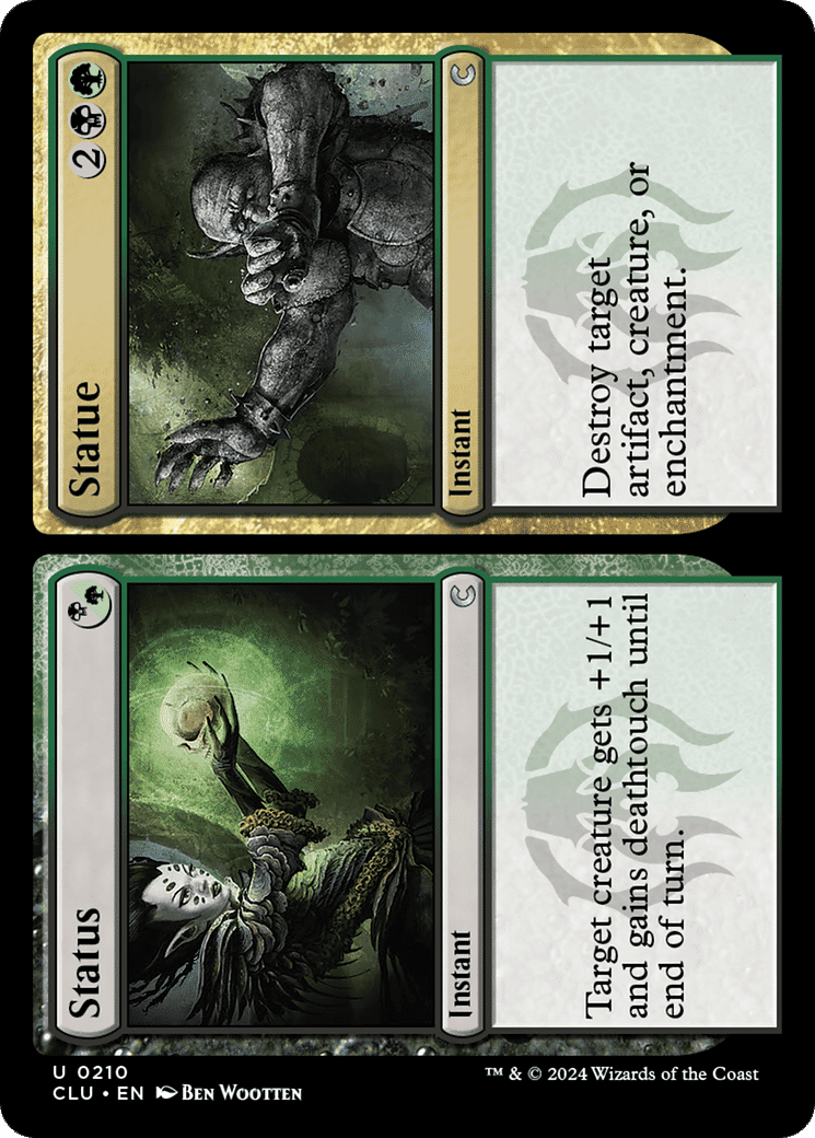 Status // Statue — Ravnica: Clue Edition — Magic: The Gathering