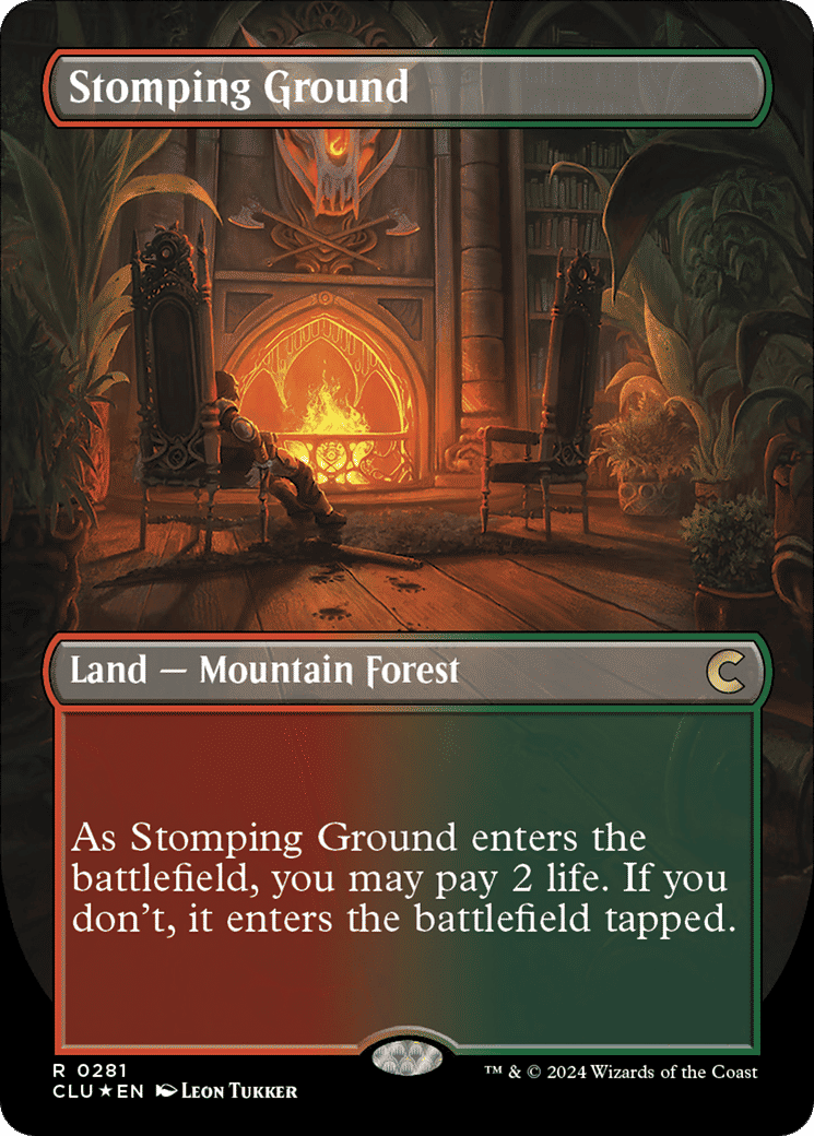 Stomping Ground — Ravnica: Clue Edition — Magic: The Gathering