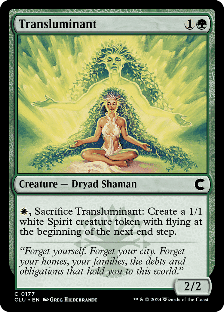 Transluminant — Ravnica: Clue Edition — Magic: The Gathering