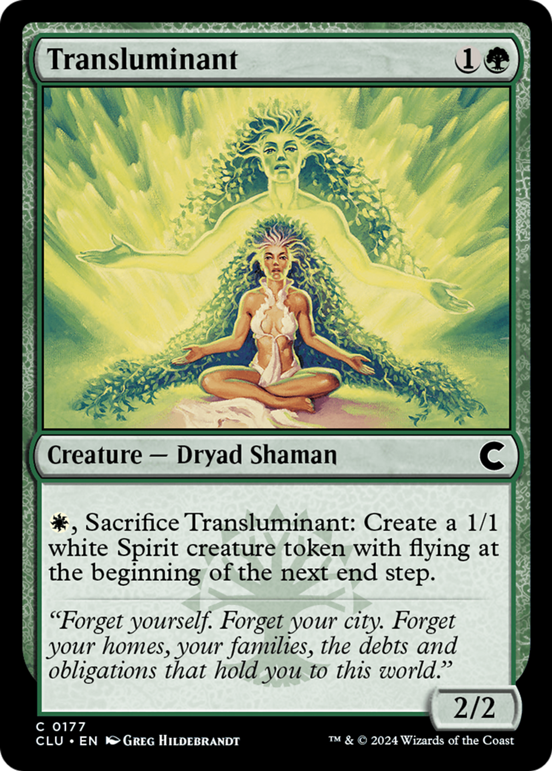 Transluminante — Ravnica: Clue Edition — Magic: The Gathering