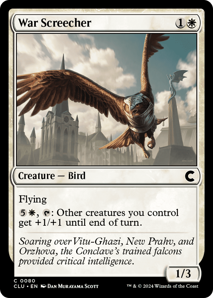 War Screecher — Ravnica: Clue Edition — Magic: The Gathering