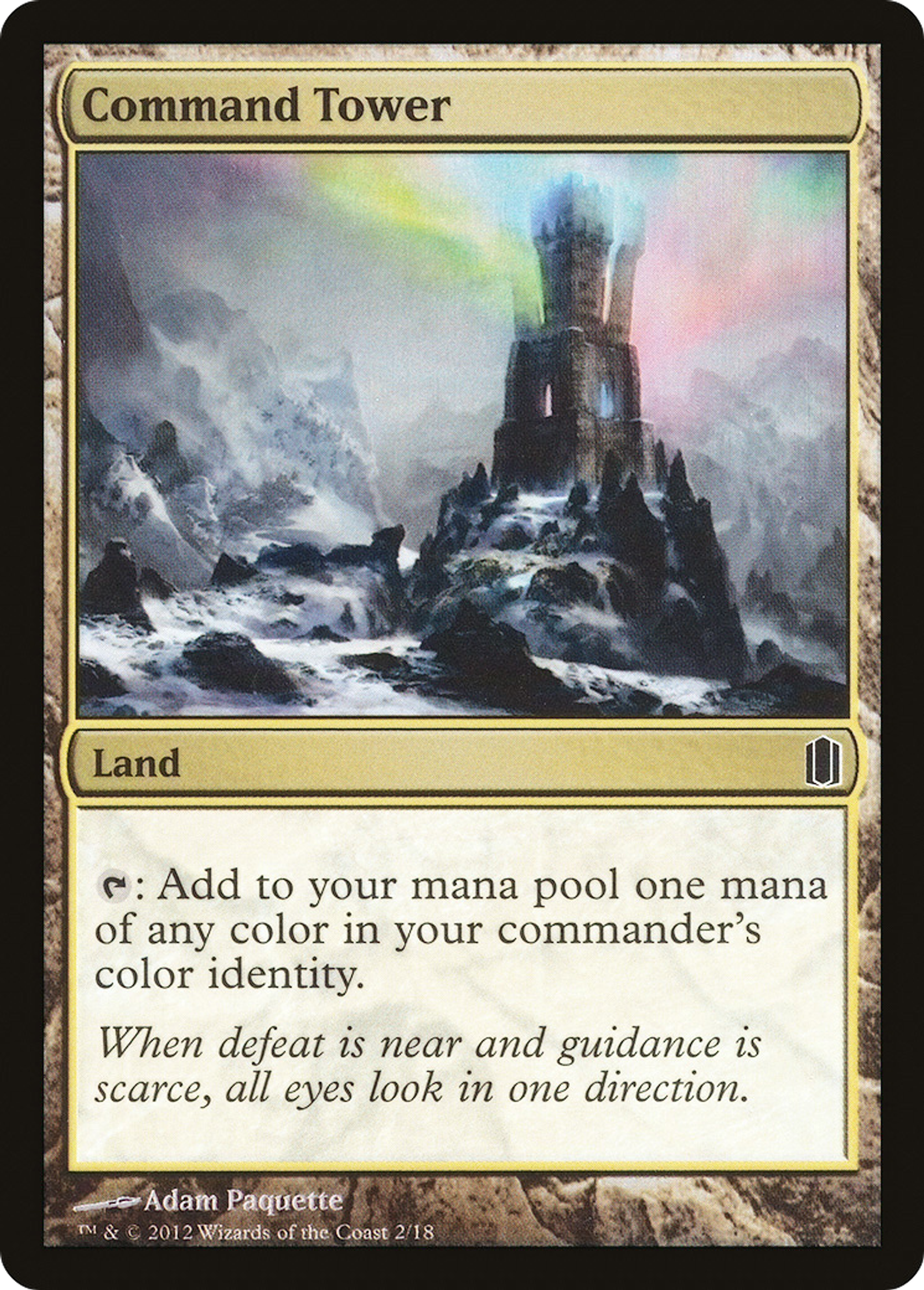 Command Tower — Commander's Arsenal — Magic: The Gathering