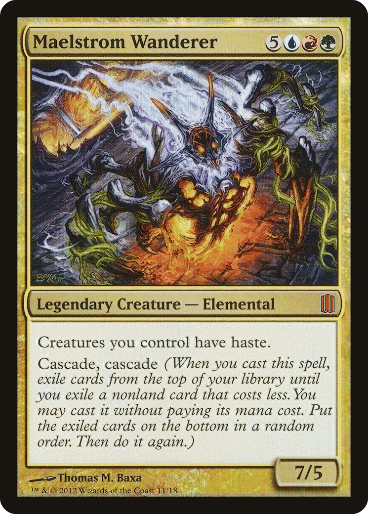 Maelstrom Wanderer — Commander's Arsenal — Magic: The Gathering