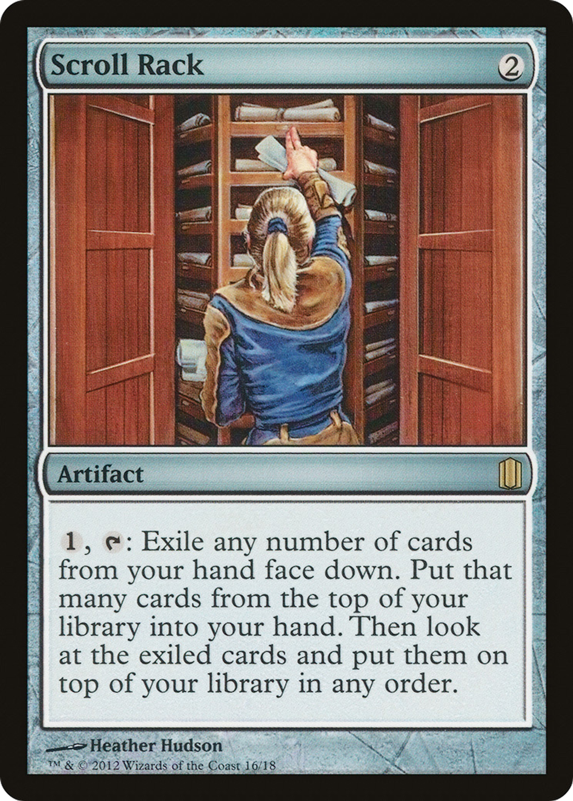 Scroll Rack — Commander's Arsenal — Magic: The Gathering