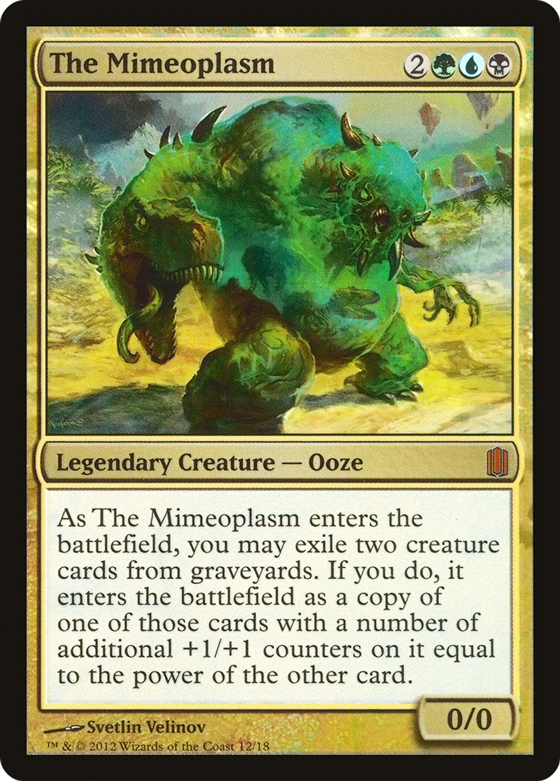 The Mimeoplasm — Commander's Arsenal — Magic: The Gathering